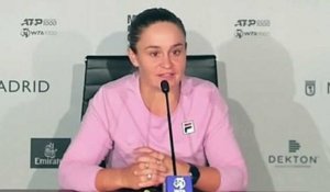 WTA - Madrid 2021 - Ashleigh Barty : "It would be a shame to not be able to play Wimbledon that incredible tournament