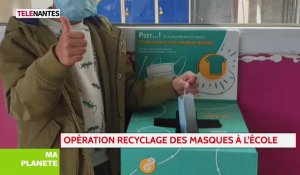 Ma Planète : opération recyclage des masques à l'école