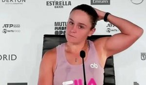 WTA - Madrid 2021 - Ashleigh Barty : "I think without a doubt you need an element of luck"