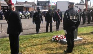 Hommage aux policiers décédés en service au commissariat d'Arras