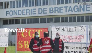 Renault: les grévistes de la Fonderie de Bretagne obtiennent l’annulation d’un CSE après un blocage