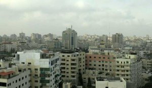 Vue de Gaza après une nuit meurtrière