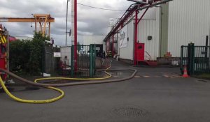 Incendie à Enersys Arras