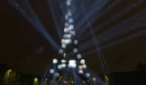 La Tour Eiffel illuminée avec de l'hydrogène renouvelable