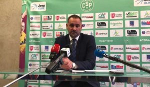 Cédric Heitz analyse la défaite du Champagne Basket à Limoges