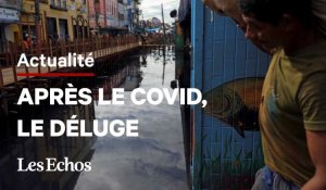 Au Brésil, la ville-épicentre de la pandémie de Covid est sous l’eau