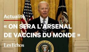 Joe Biden annonce l'envoi de 20 millions de doses de vaccins contre le Covid-19 à l'étranger