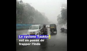 Le cyclone de catégorie 4 Tauktae en passe de frapper l'Inde 