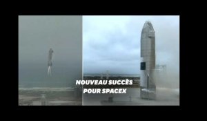 La fusée Starship de SpaceX réussit son atterrissage, une première