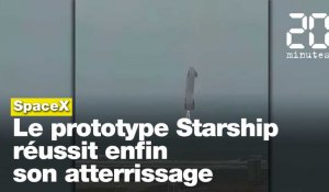 SpaceX : Le prototype Starship réussit son atterrissage pour la première fois