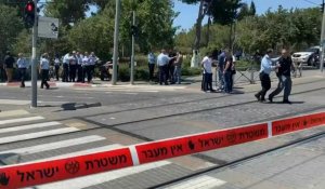 Jérusalem: la police israélienne sur les lieux d'une attaque au couteau