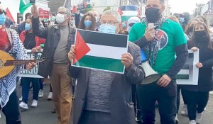 Compiègne. Près de 600 personnes manifestent aux cris de «la Palestine vivra» et «Israël assassin»