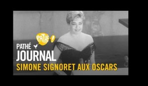 1960 : Simone Signoret aux Oscars | Pathé Journal