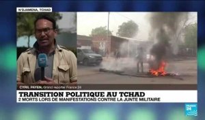 Transition politique au Tchad : plusieurs morts et des dizaines de blessés dans les manifestations