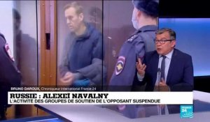 Russie : la justice russe suspend les activités des groupes de soutien de l'opposant Navalny