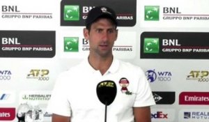 ATP - Rome 2021 - Novak Djokovic : "Special technology would be needed for the referee when playing on clay"