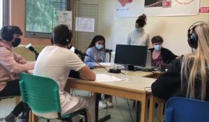 Préparation de l'épreuve du grand oral pour des élèves de première au lycée Jeanne-Hachette de Beauvais