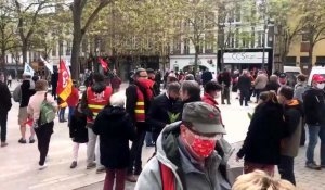 Manifestation du 1er mai à Troyes