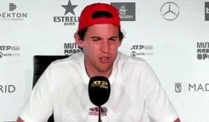 ATP - Madrid 2021 - Dominic Thiem : "I'm surprised to be in the semi-finals ..."