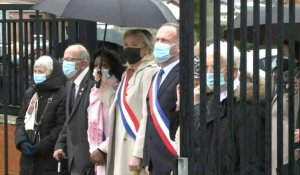 Marine Le Pen à Hénin Beaumont pour les commémorations du 8 mai 1945