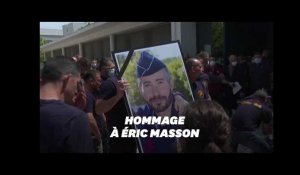 À Avignon, en mémoire d'Éric Masson, rassemblement ému et minute de silence