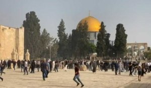 Jérusalem: heurts entre Palestiniens et police israélienne sur l'esplanade des Mosquées