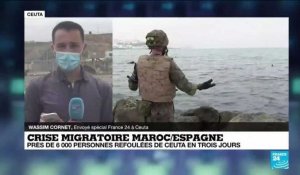 Crise migratoire à Ceuta : "plus aucune arrivée de migrants" selon les autorités espagnoles