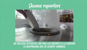 Étaples : au collège Jean-Jaurès, on trie les déchets à la cantine