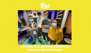Les jeunes de la Maison de quartier du Vieux-Lille sortent leur album de rap 