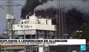 Allemagne : importants dégâts après une explosion sur un site chimique
