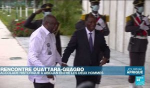Côte d’Ivoire : le président Ouattara reçoit Laurent Gbagbo 10 ans après la crise post-électorale