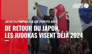 VIDÉO. De retour du Japon, les judokas Teddy Riner et Clarisse Agbégnénou visent déjà Paris 2024