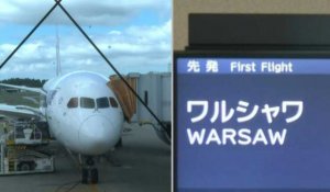 Tokyo: l'avion à destination de la Pologne dans lequel devrait embarquer l'athlète bélarusse