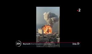 Explosions sur le port de Beyrouth