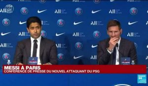 Messi à Paris : "C'est un moment historique pour le club et le monde du football" (Nasser al-Khelaïfi)