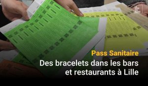 Pass sanitaire : des bracelets dans les bars et restaurants à Lille