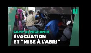 Le camp de sans-abris, notamment afghans, devant la préfecture d’Ile-de-France a été évacué