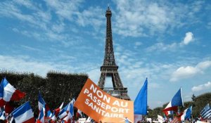 Nouvelle mobilisation, en baisse, contre le pass sanitaire en France