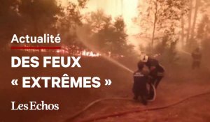 En Russie, des pompiers se sont retrouvés au milieu d'un « cercle de feu »