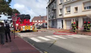 Un incendie se déclare dans une habitation de la rue de Londres à Calais