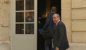 Laurent Berger arrive à Matignon pour un tête-à-tête avec Jean Castex