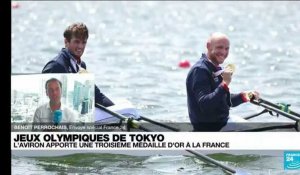 JO de Tokyo : Matthieu Androdias et Hugo Boucheron décrochent l'or en aviron