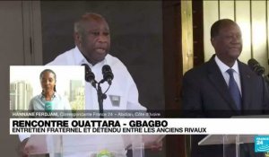 Rencontre Ouattara-Gbagbo : les anciens rivaux main dans la main