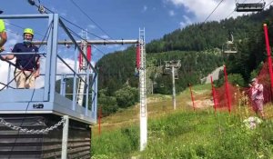 Mijoux La Faucille - Tyrolienne et luge d'été