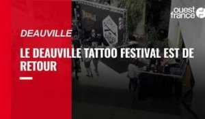 VIDEO.  Le Deauville Tattoo Festival est de retour, ce week-end
