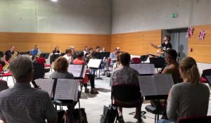 Amiens : répétition de l'orchestre Harmonie Saint-Pierre