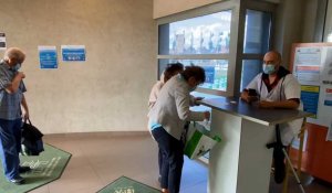Béthune : premier jour de contrôle du pass sanitaire à l’hôpital 