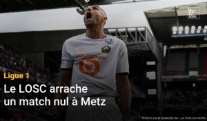 Ligue 1 : le LOSC arrache un match nul à Metz 