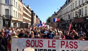 Lille : plusieurs milliers de manifestants contre le pass sanitaire