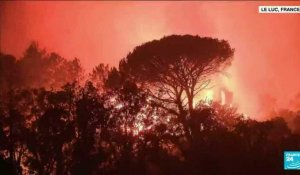 Incendie dans le Var : des milliers de personnes évacuées préventivement